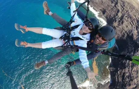 paragliding adventure lanzarote