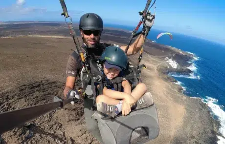 paragliding adventure lanzarote