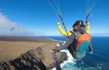 paragliding adventure lanzarote