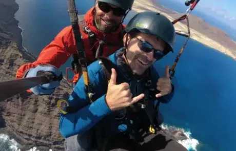 paragliding rollercoaster lanzarote