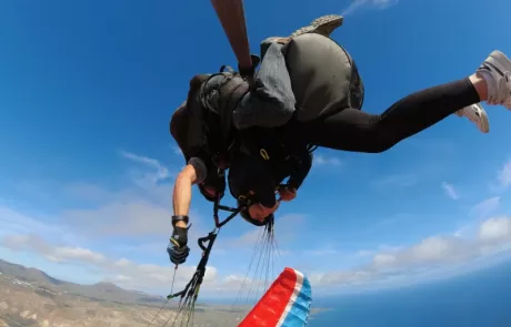 paragliding rollercoaster lanzarote