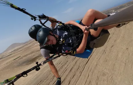 paragliding rollercoaster lanzarote